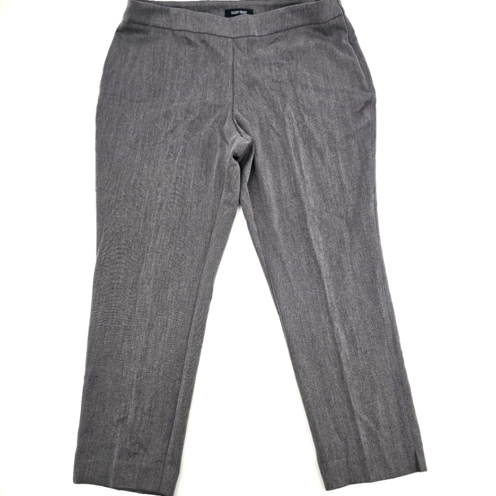 Ellen Tracy Women's Charcoal Dress Pants Size 16